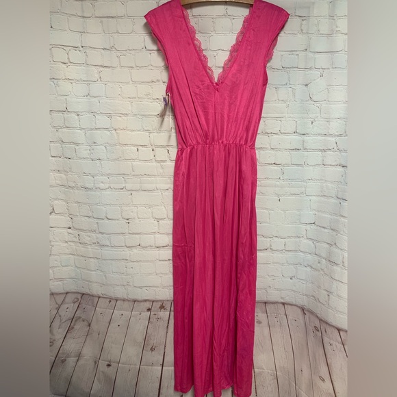 NEW Deadstock Undercover Wear Pink Lace Peignoir Nightgown Lingerie M USA - Picture 7 of 7